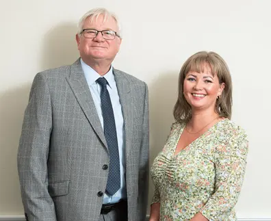 Tim Gladdle and Christina Yardley from Rothera Bray Solicitors