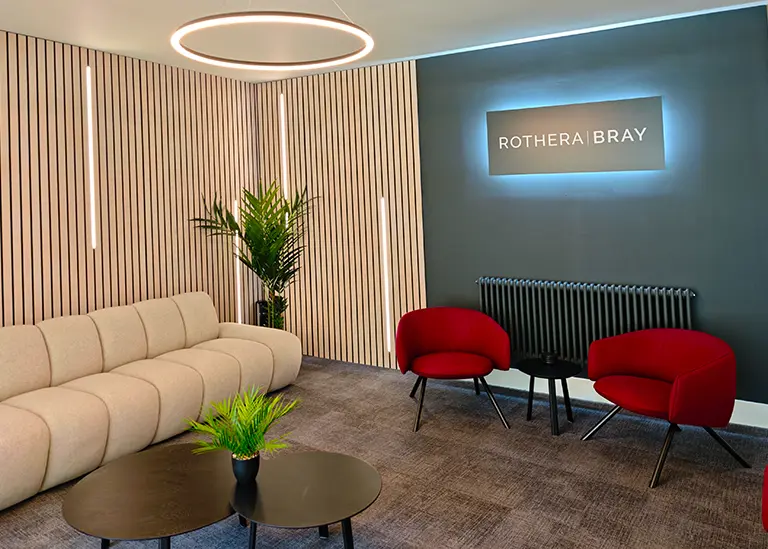 Rothera Bray Nottingham, waiting room