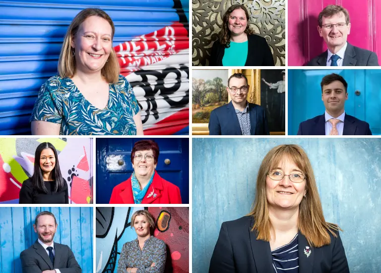 A collage of some senior members of the Rothera Bray Solicitors Wills, Probate and Trusts team
