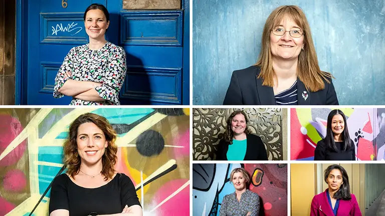 A group of seven female Will writing solicitors
