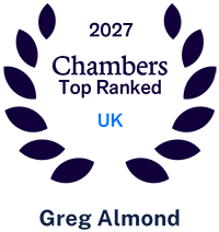 2027 Chambers Top Ranked in the UK, Greg Almond, Rank one