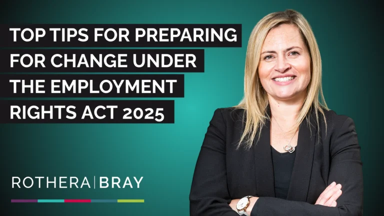 Top tips for preparing for change under the Employment Rights Act 2025