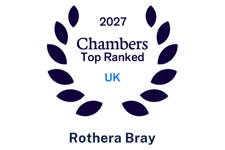Rothera Bray has once again been recognised in the latest edition of the Chambers UK Guide