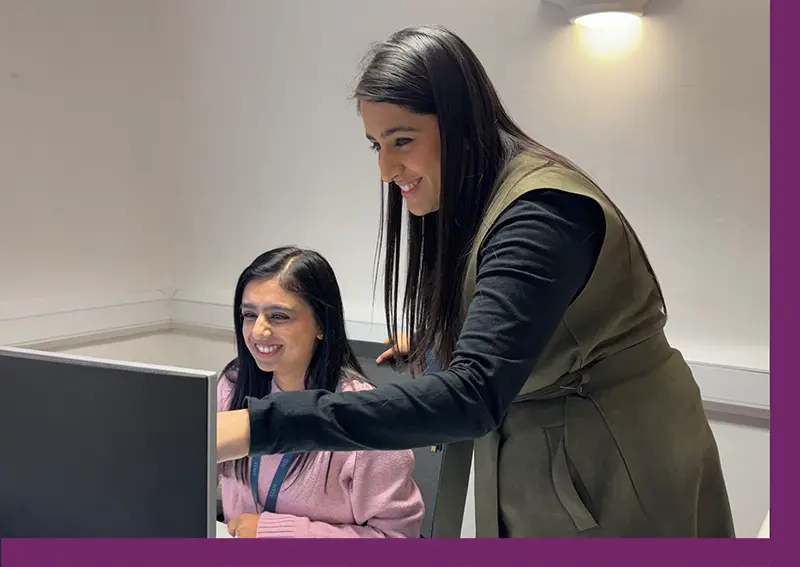 Solicitors at work in an office