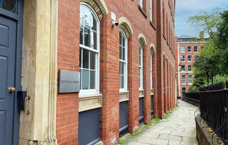 Rothera Bray Solicitors' Nottingham office, on Kayes Walk, Nottingham