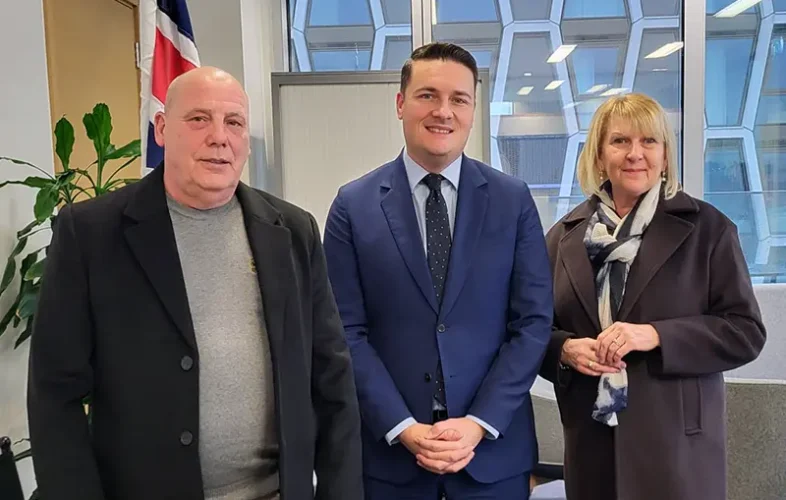 Meeting with Health Secretary, Wes Streeting