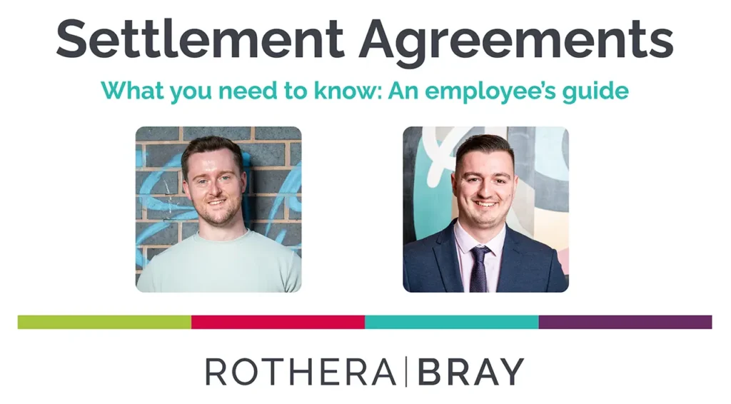 Two employment lawyers discuss settlement agreements